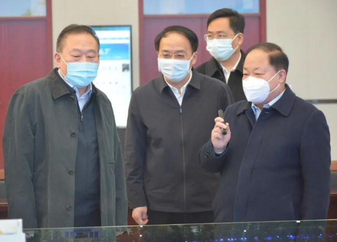 省穩(wěn)住經(jīng)濟(jì)基本盤(pán)督導(dǎo)和服務(wù)德州組組長(zhǎng)，省政協(xié)副主席，民盟中央常委、省委主委王修林來(lái)新校建設(shè)項(xiàng)目視察指導(dǎo)工作